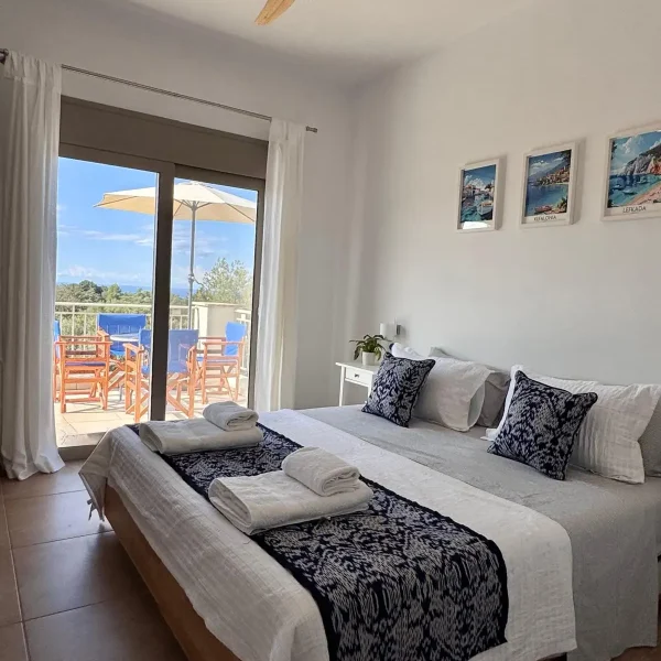 Image depciting one of the bedrooms on the upper floor